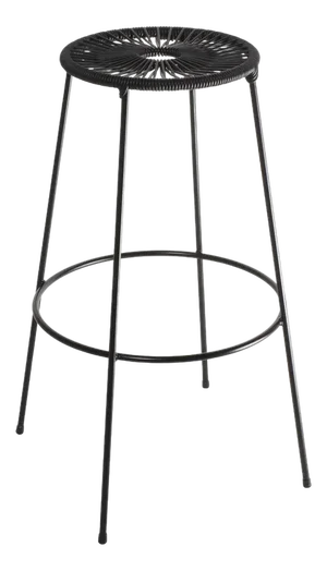 High Black Acapulco Barstool by OK Design