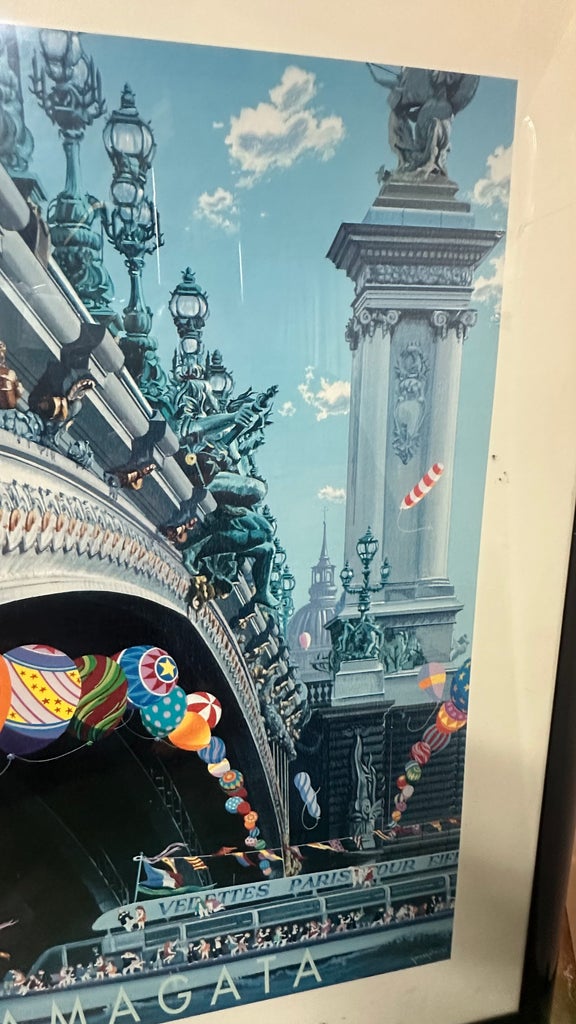 1980s Framed Hiro Yamagata 
