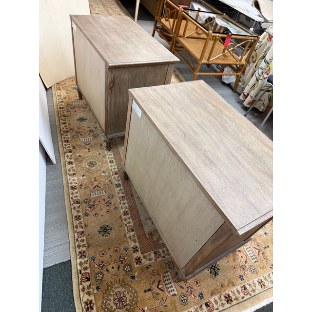 Restoration Hardware Maison Open Nightstands, Pair For Sale - Image 11 of 12