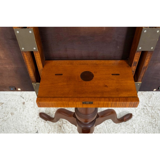 Eldred Wheeler Cherry Bench Made Dining Table For Sale - Image 16 of 18