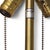 1950s–1960s Marbro Gilt Tole and Crystal Floral Vine Table Lamp For Sale - Image 9 of 10