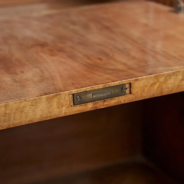 Vintage Art Deco Showcase Cabinet For Sale - Image 5 of 11