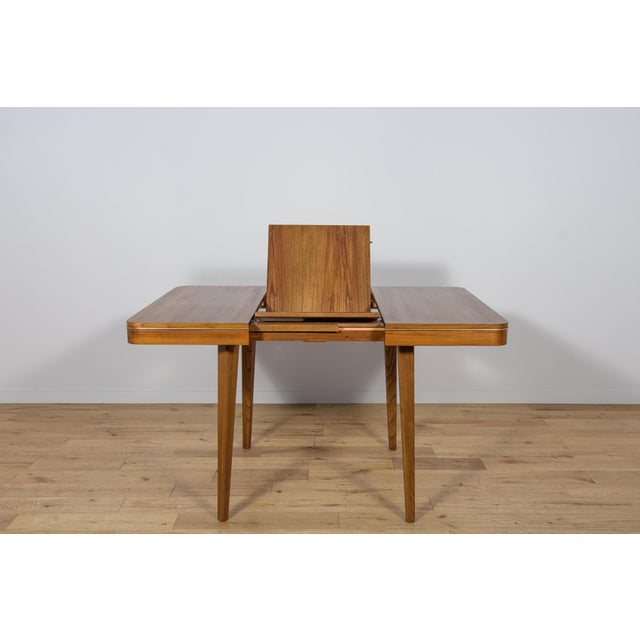 Dining Table by Bohumil Landsman for Jitona, Czechoslovakia, 1960s For Sale - Image 6 of 18