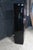 1980s Henredon Scene Three Art Deco Style Walnut Burl Black Lacquer Armoire Wardrobe For Sale - Image 9 of 11