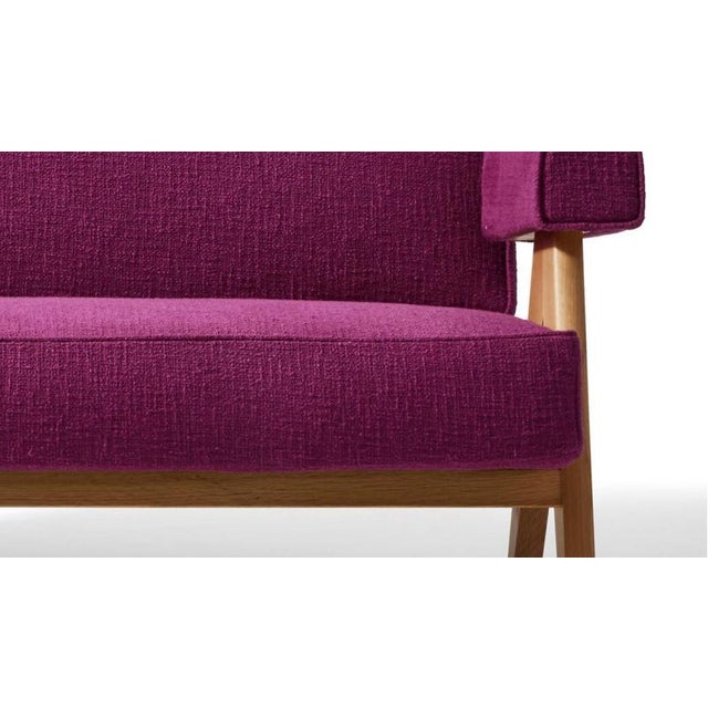 Wood Capitol Complex Sofa by Pierre Jeanneret for Cassina For Sale - Image 7 of 12