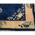 1920s Antique Blue Field Vase Medallion Wool Knotted Peking Runner Small Rug For Sale In New York - Image 6 of 11