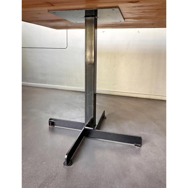 Dining Table attributed to Charlotte Perriand for Les Arcs, France, 1960s For Sale - Image 10 of 15