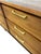 Brown Mid-Century Modern Brasilia Style 9-Drawer Walnut Dresser - Refinished! For Sale - Image 8 of 9