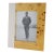 Milo Baughman Modernist Burl Wood and Metal Picture Frame, circa 1960 For Sale