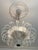 An extremely delicate and elegant chandelier by the famous Murano factory Barovier & Toso. Nearly two dozen glass spouts...