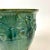 19th Century Chinese Morning Glory Turquoise Planter For Sale In San Francisco - Image 6 of 9