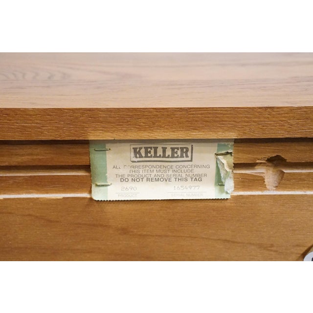 Keller Furniture Solid Cherry Early American Colonial Revival 64" Eleven Drawer Dresser 2690 For Sale - Image 13 of 13