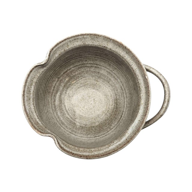 California Studio Pottery Batter Bowl With Pour Spout — Signed “Margie,” 1980 7.5" For Sale In San Francisco - Image 6 of 14