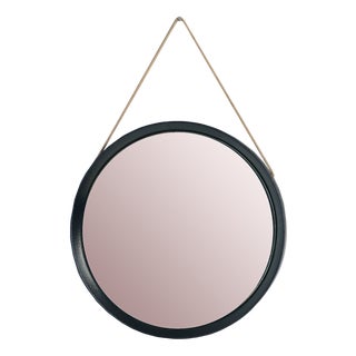 Round Wall Mirror by Luigi Fontana for Fontana Arte, 1950s For Sale