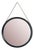 Round Wall Mirror by Luigi Fontana for Fontana Arte, 1950s For Sale