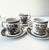 Brown Vintage Coffee Cups and Saucers from Wood & Sons, 1960s, Set of 6 For Sale - Image 8 of 8