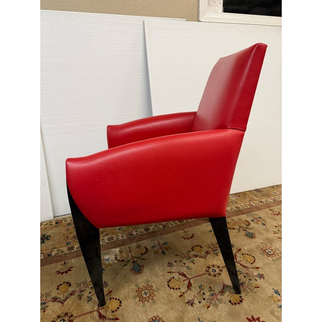Modern Dakota Jackson Ke-Zu Armchairs, Pair For Sale - Image 3 of 12