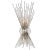 Kelly Wearstler for Visual Comfort Signature Strada Small Sconce in Polished Nickel For Sale