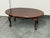 The Bombay Company Oval Queen Anne Style Coffee Table For Sale - Image 9 of 12