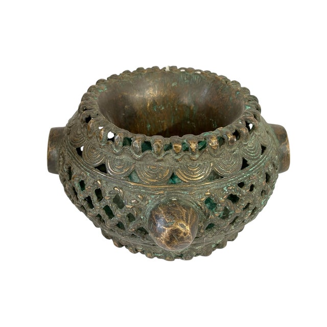 Vintage Benin Bronze Bracelet Currency Nigeria For Sale - Image 4 of 7