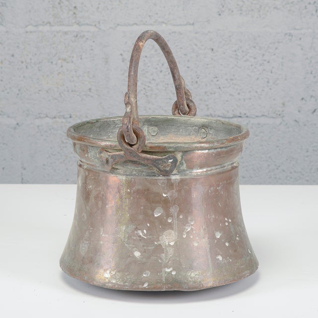 20th Century Copper Bucket Boiler Bowl, 1890s For Sale - Image 3 of 9