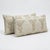 Mid-Century Modern Embroidered Suzani Bedding Pillow Cover 16'' X 39'' - Set of Two For Sale - Image 3 of 5