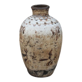 Antique Chinese Wine Jar For Sale