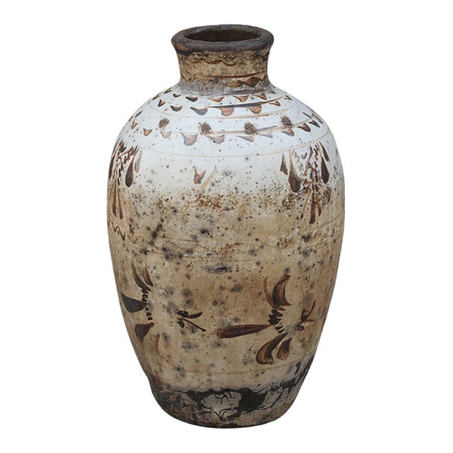 Antique Chinese Wine Jar For Sale