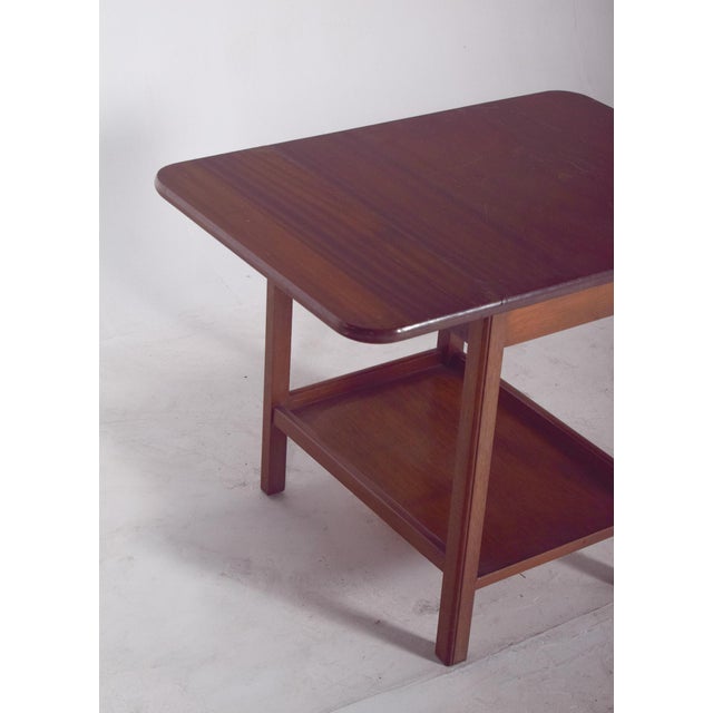 Brown Mid-Century Tea Trolley with Flaps, 1960s For Sale - Image 8 of 11