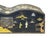 Black Lacquer Chinoiserie-Style Gold Silver Scenery Graphic Rectangular Box For Sale - Image 9 of 15