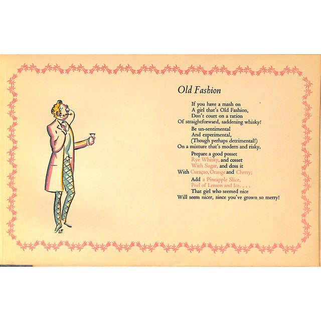 "Pick-Me-Up: Thirteen Drawings in Colour by Ian Fenwick With Thirteen Rhyming Recipes" 1933 Other, A. N. For Sale - Image 4 of 15
