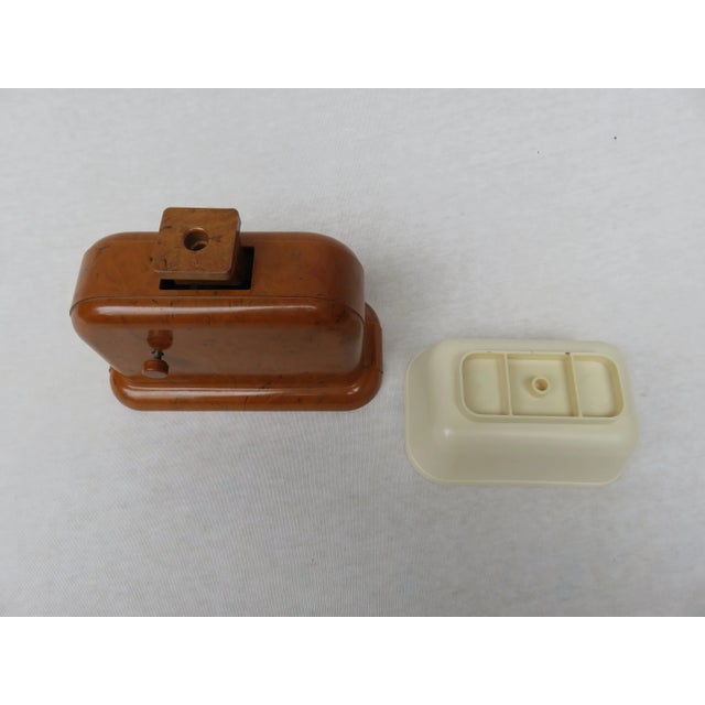 Metal Vintage Bakelite and Celluloid Kitchen Scales from Dr. Oetker, 1930s For Sale - Image 7 of 9