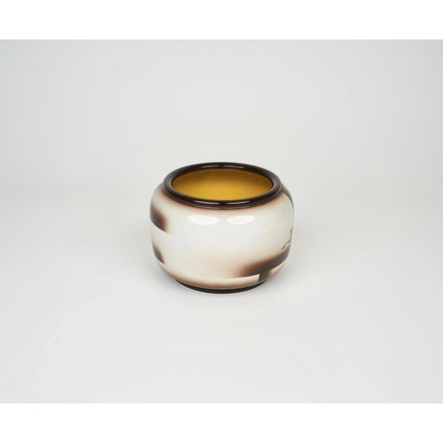 1970s Futurist Decorative Ceramic Vase by Galvani Pordenone, Italy, 1970s For Sale - Image 5 of 15