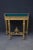 Elegant victorian gilded console table in regency taste, having original veined marble top enclosing original jardinière...