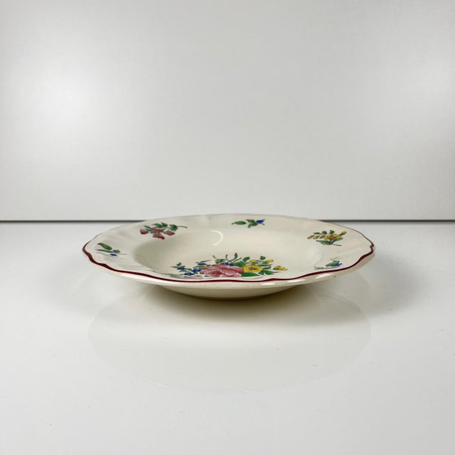 Réverbère Soup Plates from KG Lunéville, 1950s, Set of 3 For Sale - Image 3 of 12