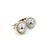 Traditional 1990s Pair of George Jensen Estate Round Beaded Mens Cufflinks Silver For Sale - Image 3 of 9