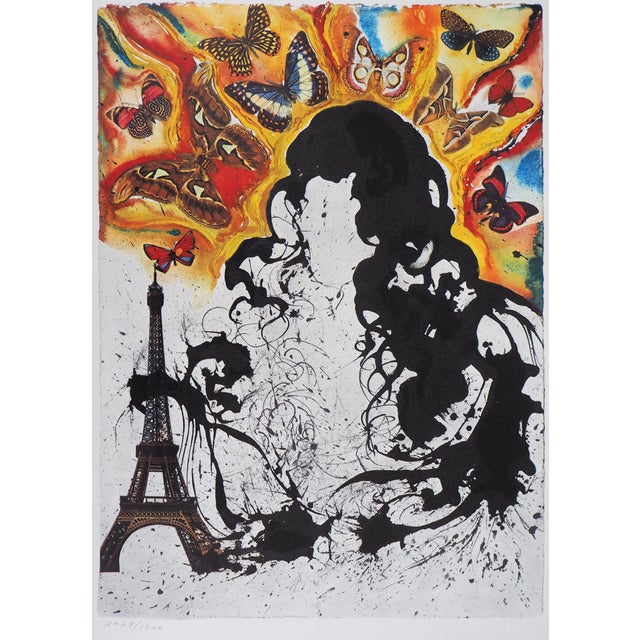 Modern Salvador Dalí, Paris, 1969, Lithograph For Sale - Image 3 of 8
