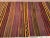 Industrial Vintage Striped Turkish Kilim Rug, 115" X 64" For Sale - Image 3 of 11