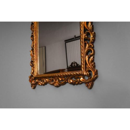 Baroque Style Mirror, 1800s For Sale - Image 9 of 11
