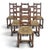 Rustic Chairs with Slatted Backs, Set of 6 For Sale - Image 12 of 12