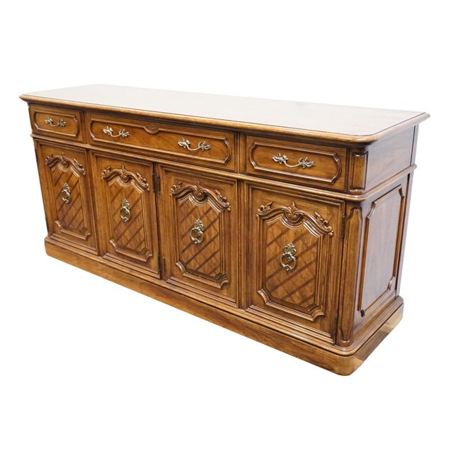 THOMASVILLE FURNITURE Camille Collection Country French Provincial 72" Buffet 11421-130 33.5" High 72" Wide 20" Deep We...