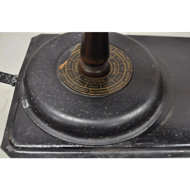 Black Antique the Vetter Co Ideal Planetarium Model 1930s in Original Case For Sale - Image 8 of 12