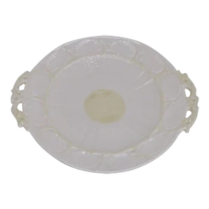 Belleek Shell Tea Ware Cake Plate Irish Porcelain
