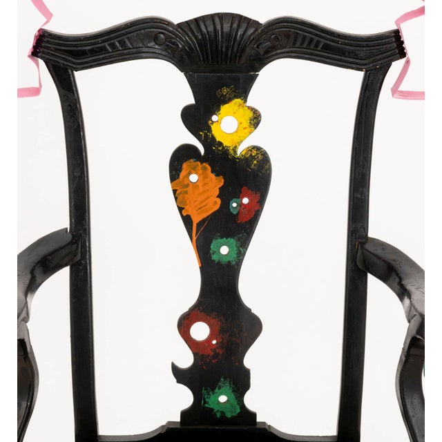 Postmodern Jim Murray & Paul Ringelheim "Canopy Chair", 1986 For Sale - Image 3 of 12