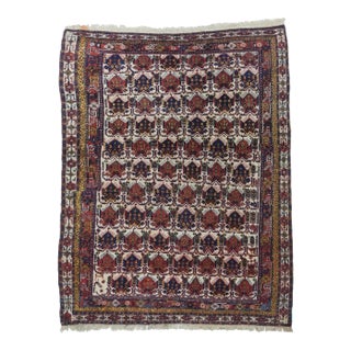 Antique Afshar Rug 4'11'' x 6'6'' For Sale