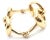 Gucci Gucci Equestrian Yellow Gold Large Horsebit Link Bracelet For Sale - Image 4 of 11