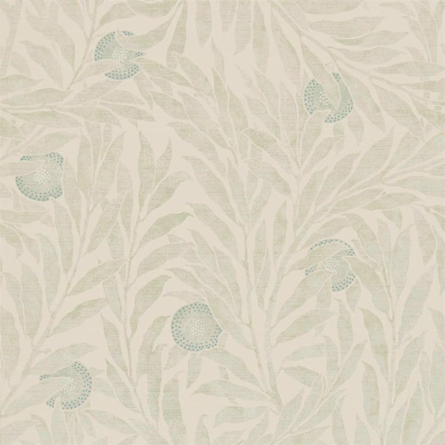 Sanderson Orange Tree Wallpaper in Willow For Sale