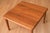 Coffee Danish Modern Solid Teak Square Coffee End Table by Glostrup For Sale - Image 8 of 16
