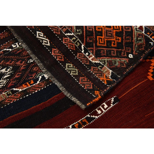 Vintage Turkish Wool Runner Kilim Rug, 1960s For Sale - Image 6 of 11