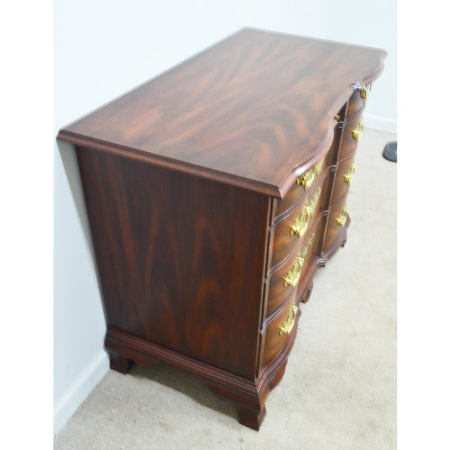 Late 20th Century Henkel Harris Spnea Mahogany Chest For Sale - Image 5 of 12